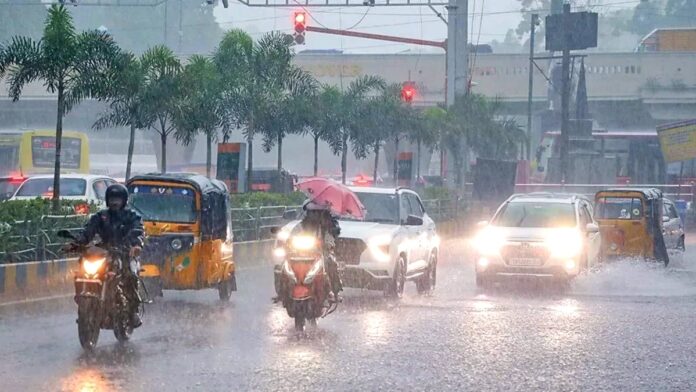 October Month Rain